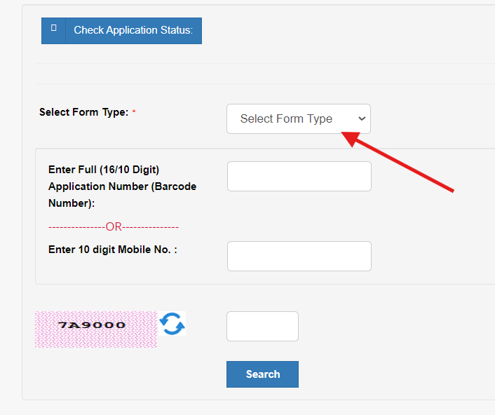 WBPDS WB Gov in Check Application Status